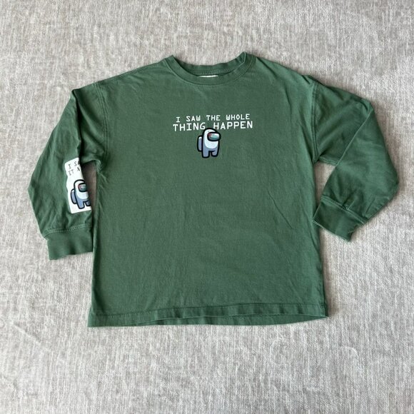 10Y Zara Boys Among Us Shirt - Picture 1 of 5